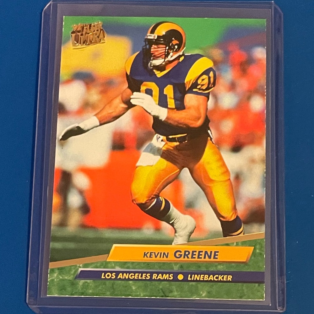 Kevin Greene #207 1992 Fleer Ultra Football Trading Card